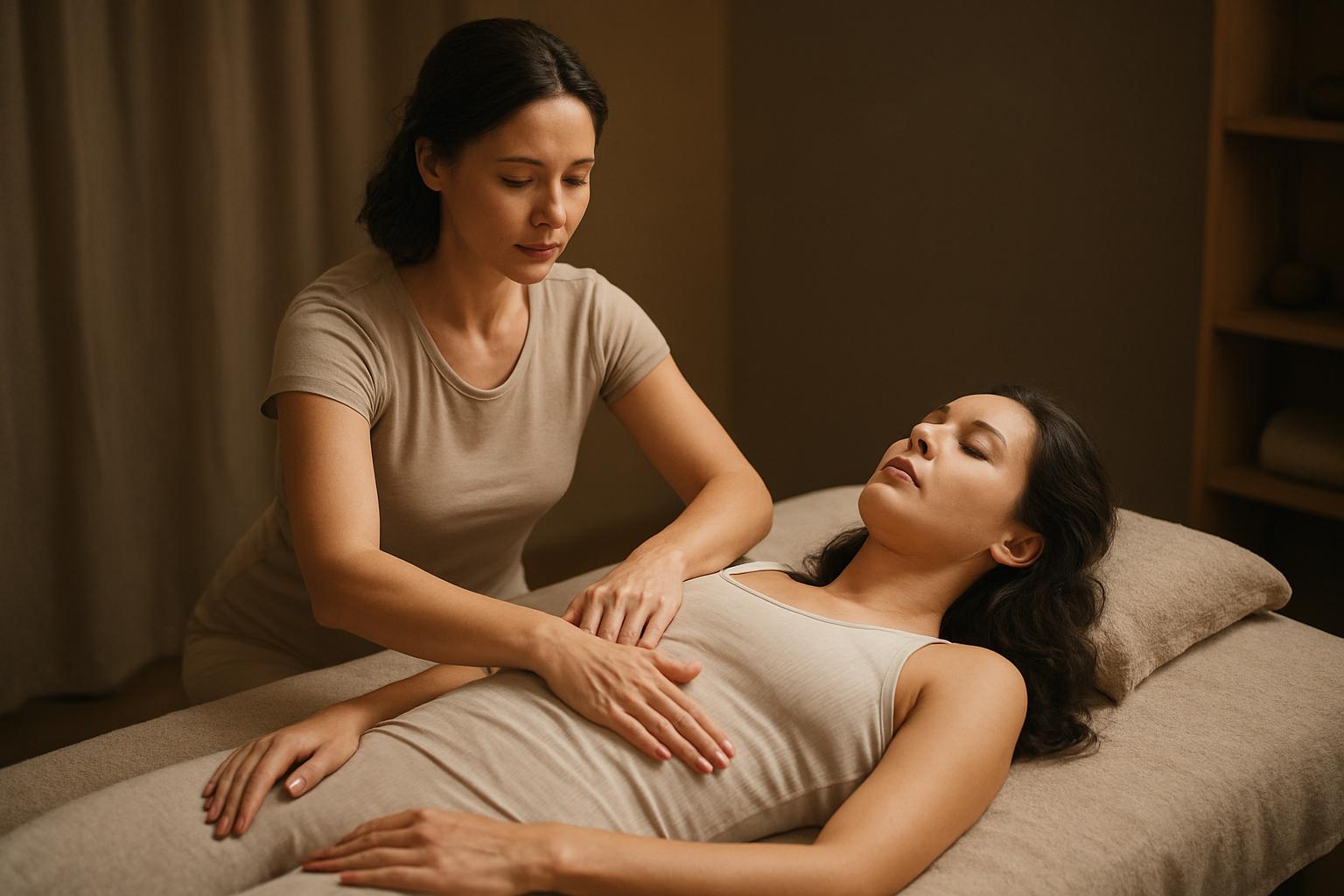 tantric massage touch. Training, ethics, and professional practice