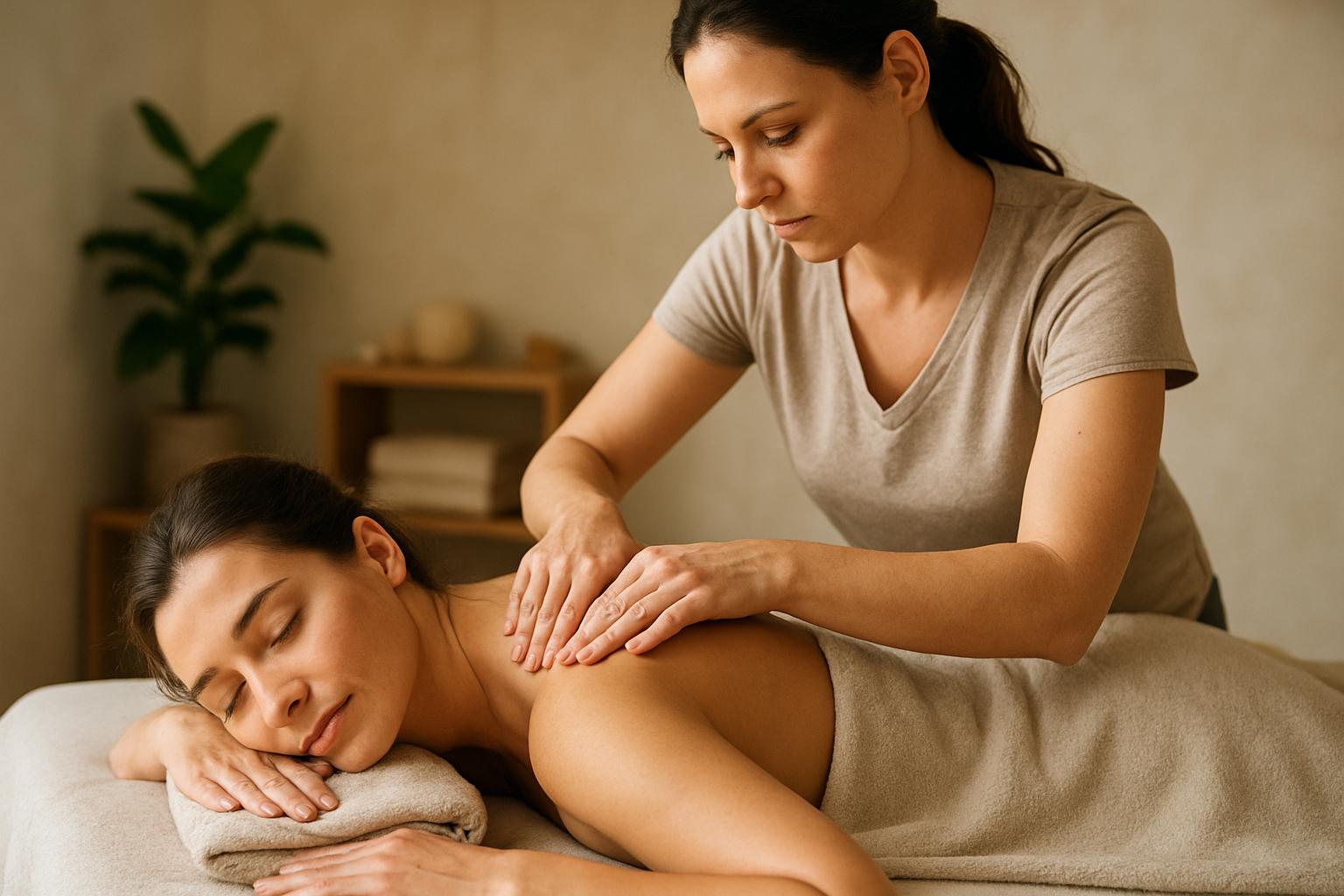 massage woman. Practical tips for a more effective session