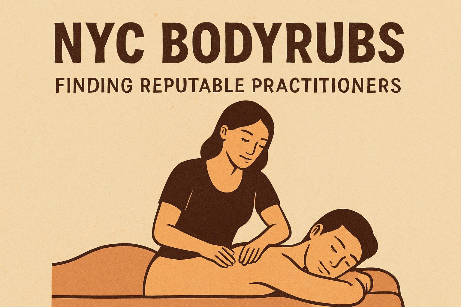 nyc bodyrubs. Finding reputable practitioners
